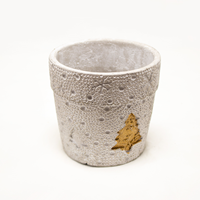 Vaso Cerâmica 12/12cm Pinheiro