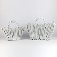 Cesta Ret. Branca 31x14x26cm (2 Un)