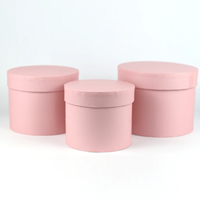 Flower Box Cil.17 x 13cm Rosa  ( 3 Un)