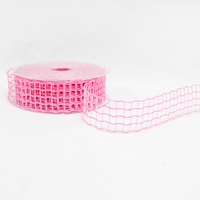 Fita RETE LUCE 40mm x 20mt - Rosa (Un)