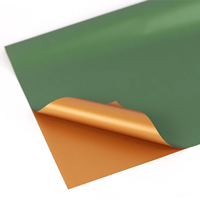 Folhas  57 x 57cm Verde Esc.+ Bronze (20Un)