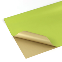 Folhas  57 x 57cm Verde+Kraft (20Un)