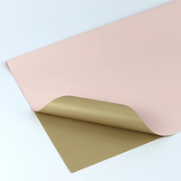 Folhas 57x57cm Rosa+ Kraft (20Un)