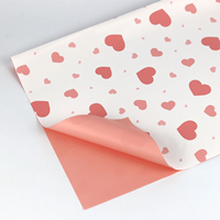 Folhas 57x57cm Br. C/Cora&ccedil;&otilde;es (20Un) A