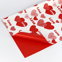 Folhas 57x57cm LOVE (20Un)