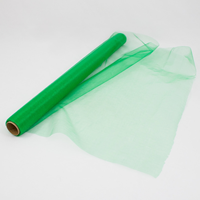 Rolo Organza 70cm x 10mt Verde Escuro