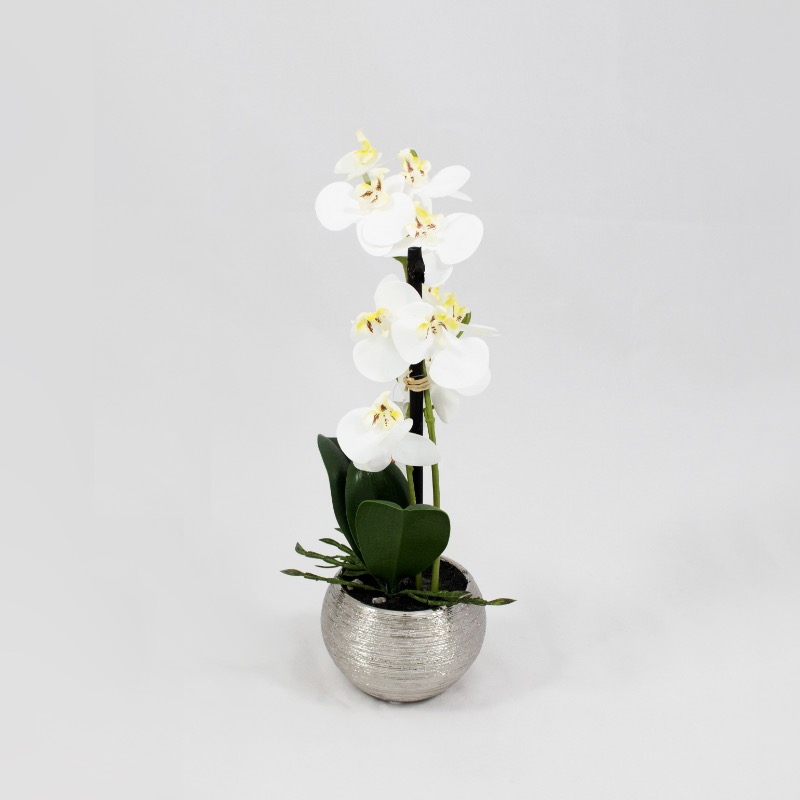 Vaso Phalaenopsis artificial