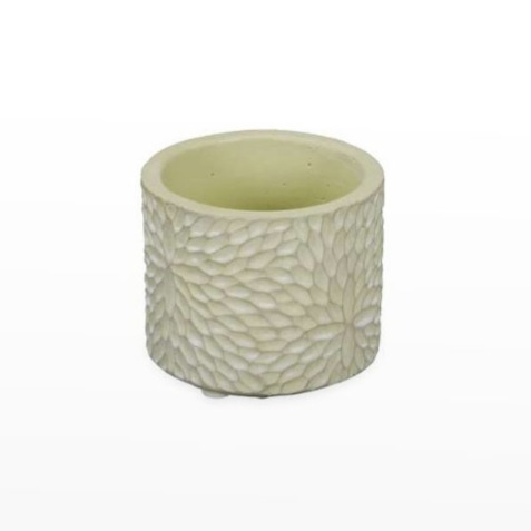 Vaso Cer&acirc;mica Redondo - Verde Menta