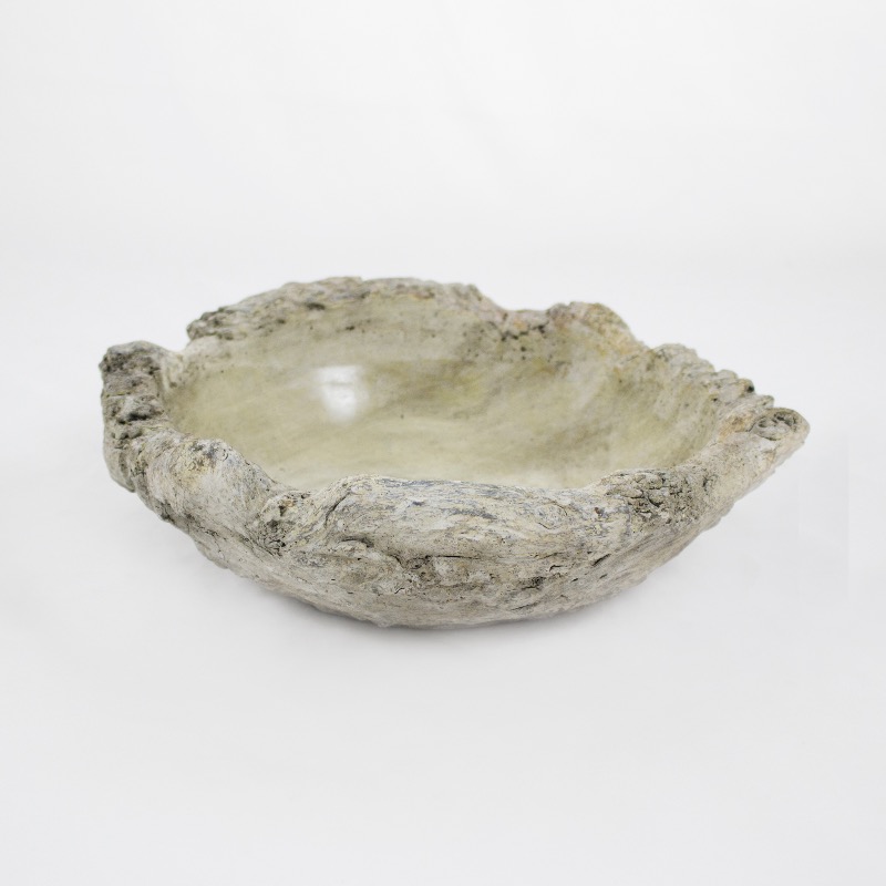 Base Cer&acirc;mica em forma de n&oacute; de Tronco