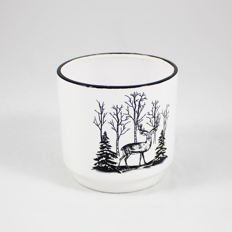 Vaso Cerâmica Natal