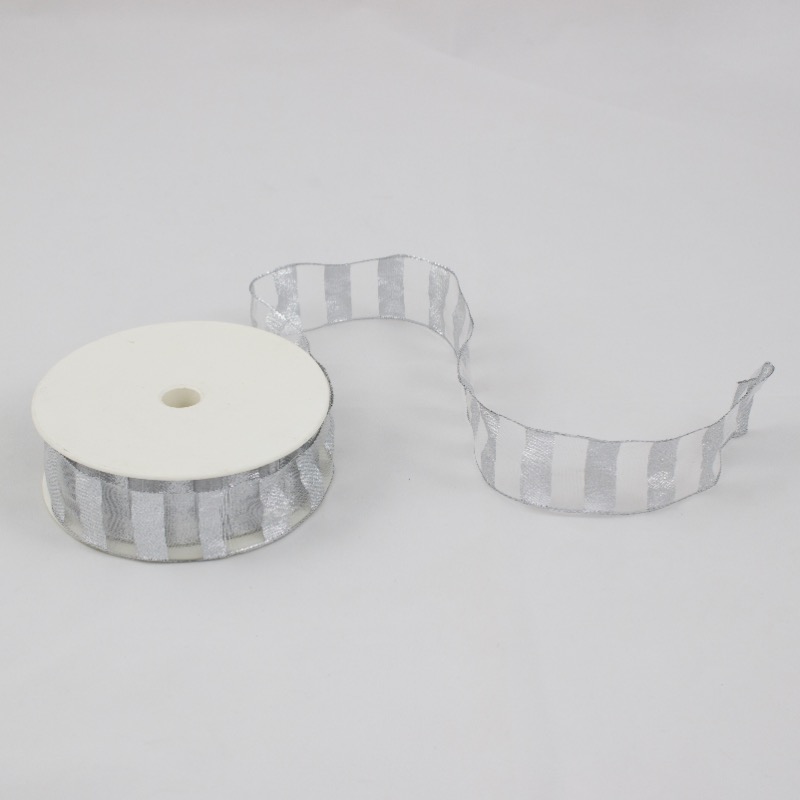 Fita organza Lurex 40mm