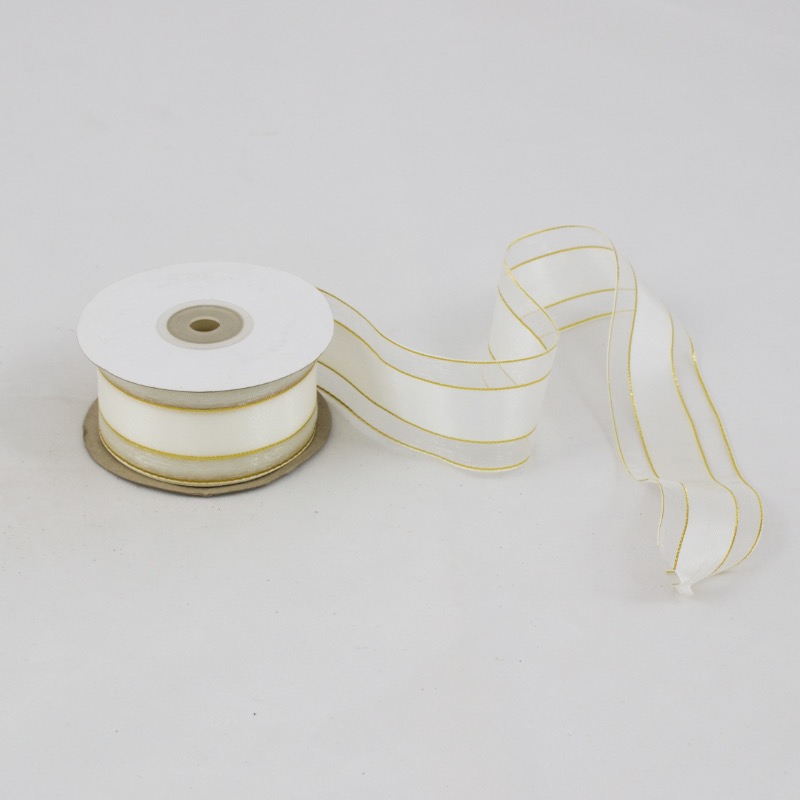 Fita Organza Natal 40mm