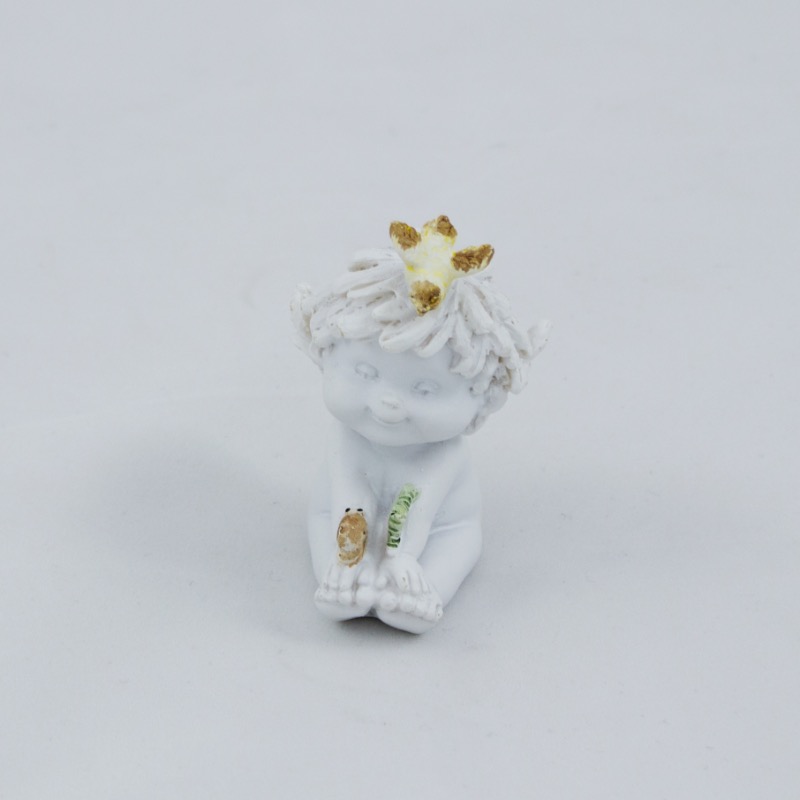 Anjo Igor com animais - Passarinho