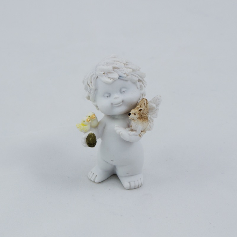 Anjo Igor com animais - Esquilo