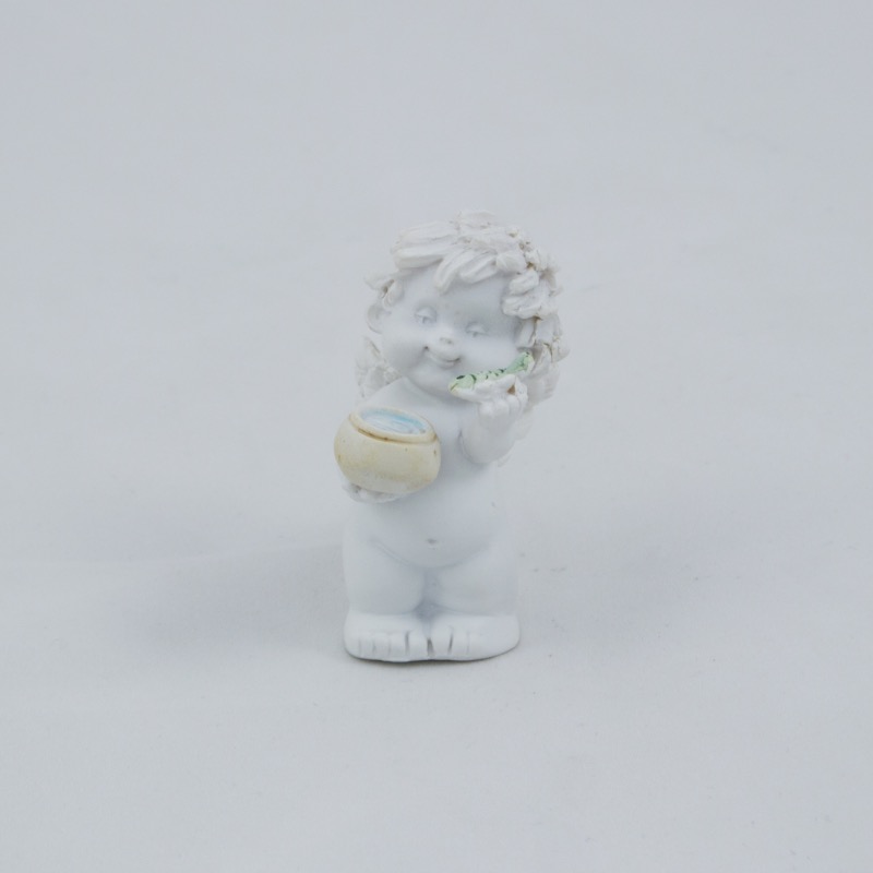 Anjo Igor com animais - Peixe