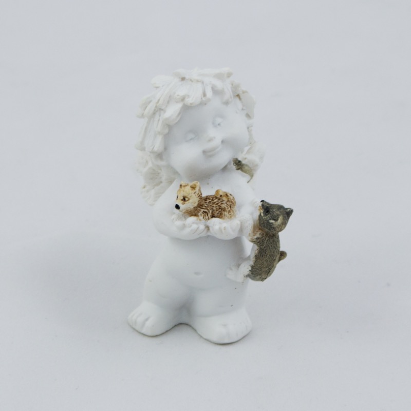 Anjo Igor com animais - Lobito