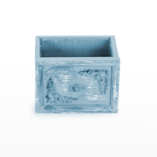 Gaveta Madeira - Azul Claro