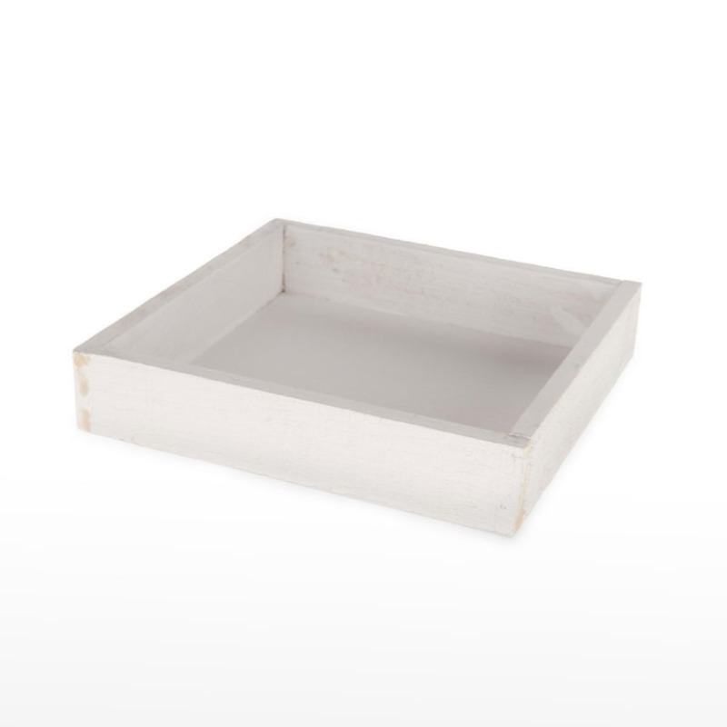 Base de Madeira - Branco