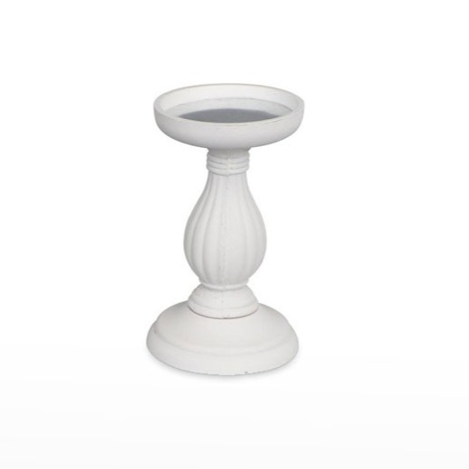 Candelabro MDF Branco