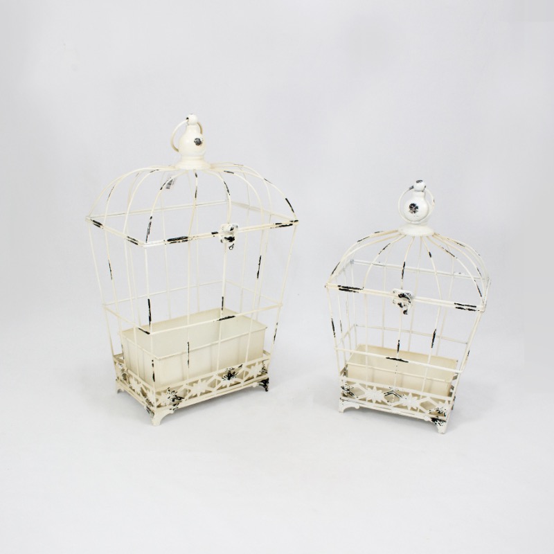 Gaiola Metálica Vintage x2