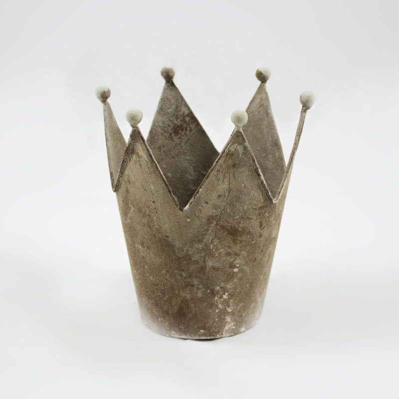 Vaso Zinco Coroa