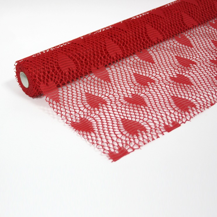 Rolo Rede Vermelho Corações