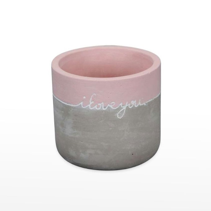 Vaso Cerâmica - I love you