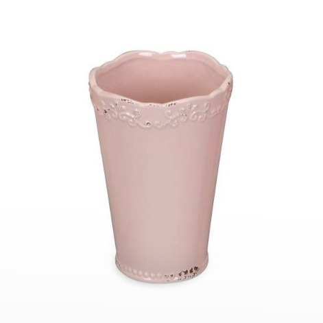 Vaso Cerâmica - Rosa Claro