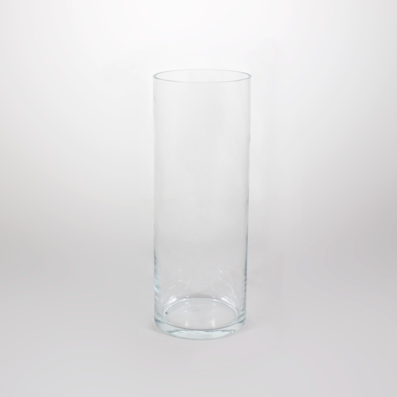 Vidro Cilindro de corte a frio - 10cm Diam.  - 40cm