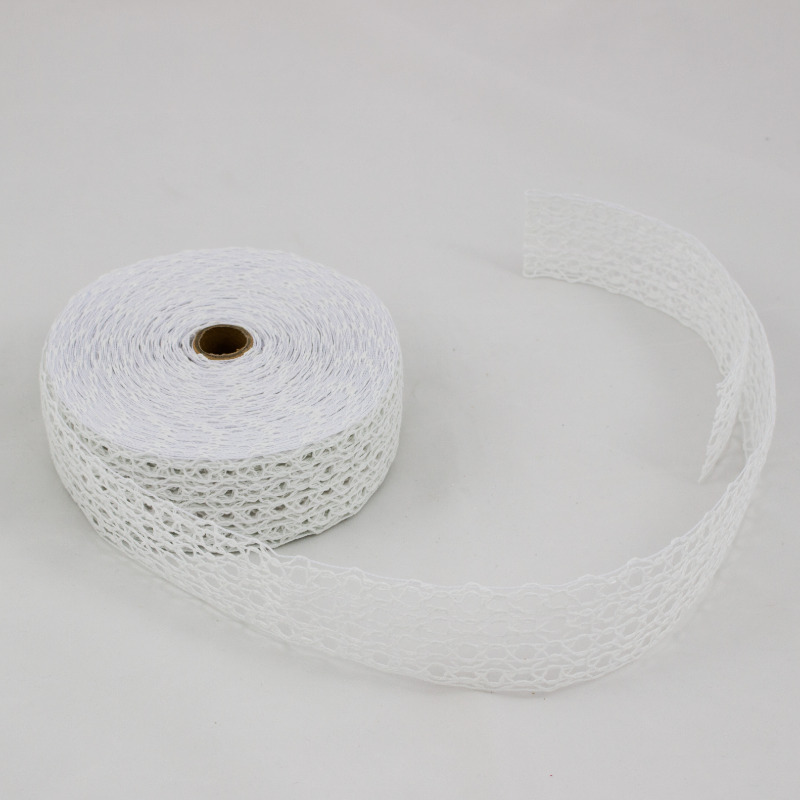 Fita Floral  - Branco