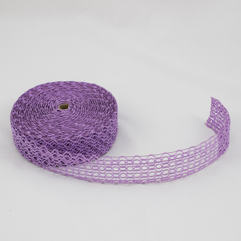 Fita Floral  - Roxo claro