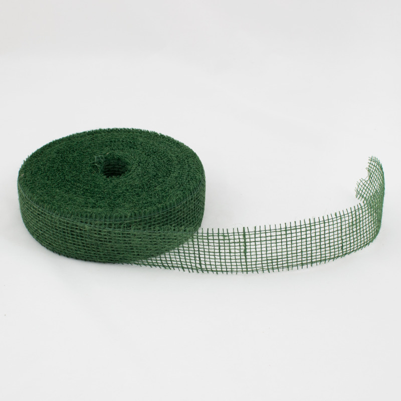 Fita jute 50mm  - Verde escuro