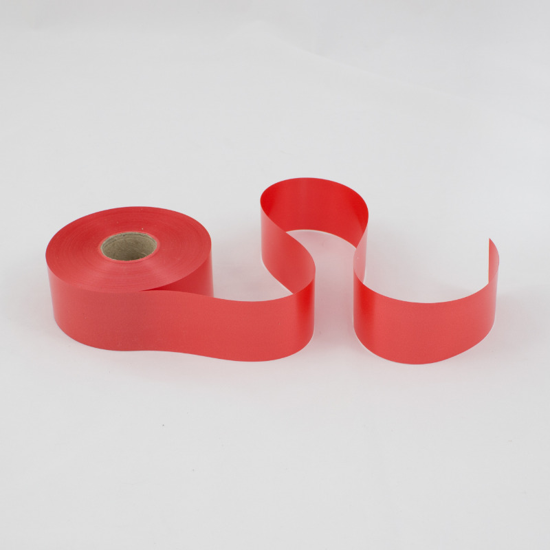 Fita Lisa 50mm / 100mt  - Vermelho
