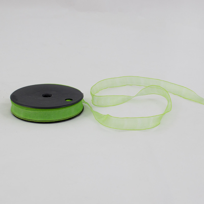 Fita Organza 10 mm  - Verde claro