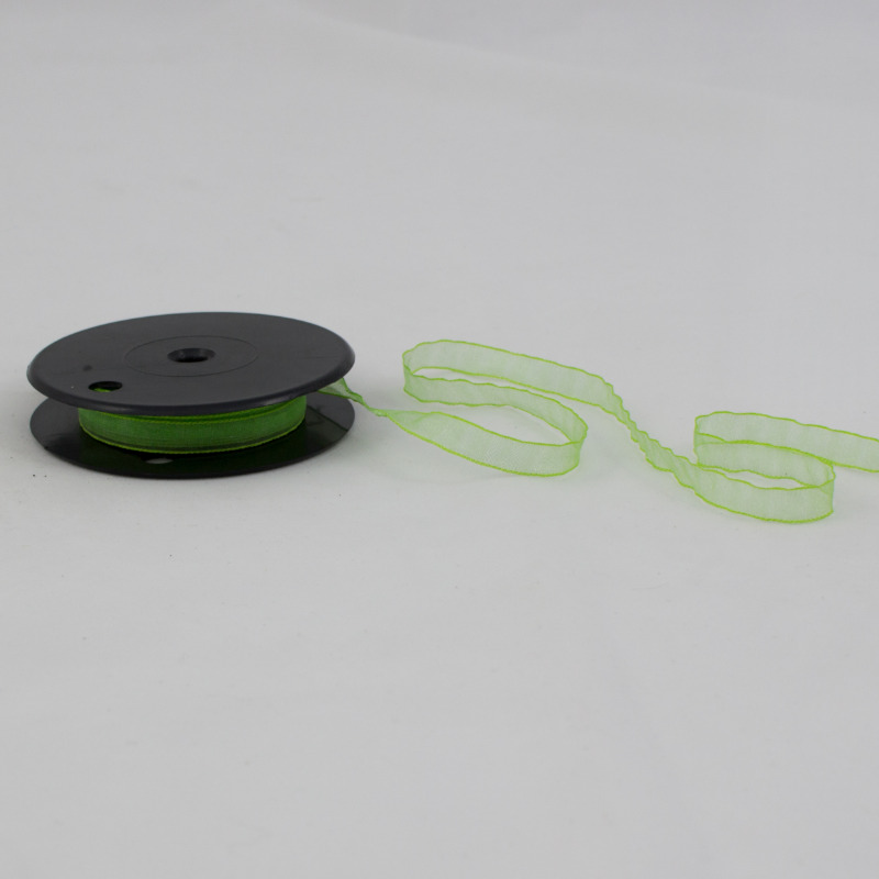 Fita Organza 15mm  - Verde