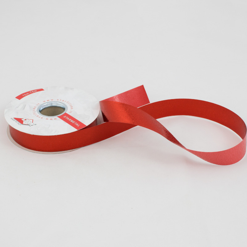 Fita StarMetal Wave 31mm  - Vermelho