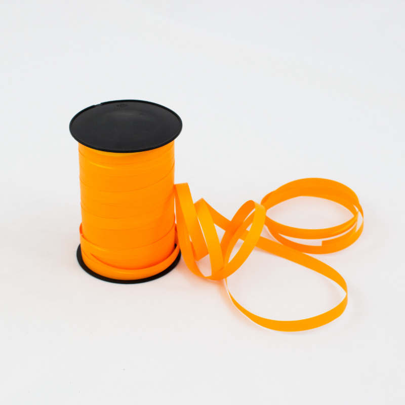 Fita lisa 10 mm - Mate  - Laranja