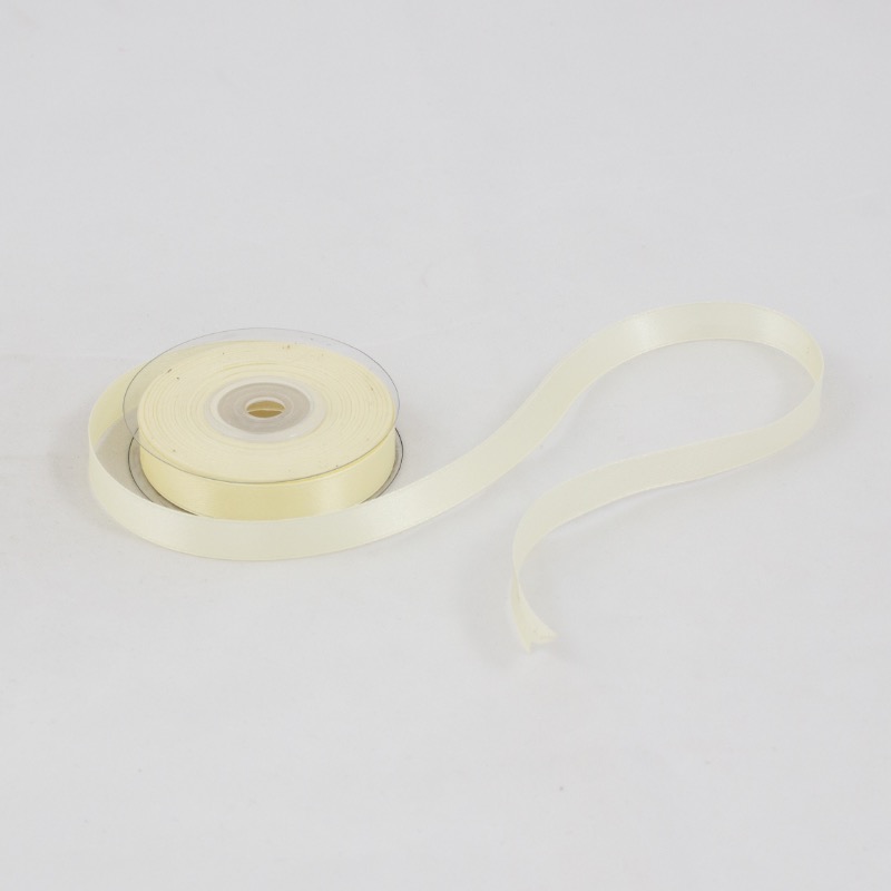 Fita de cetim 12mm  - Creme