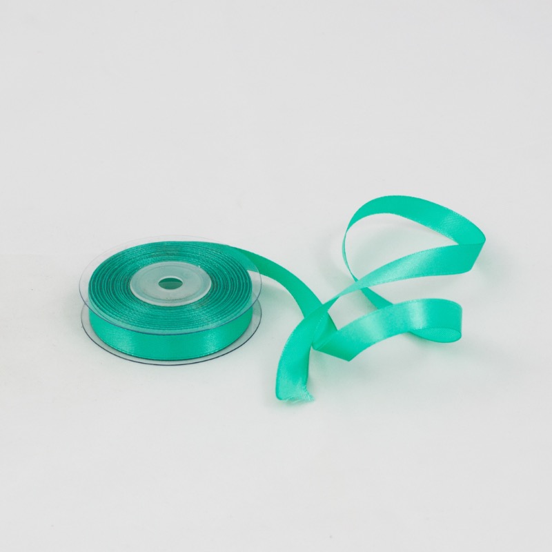 Fita de cetim 12mm  - Azul turquesa