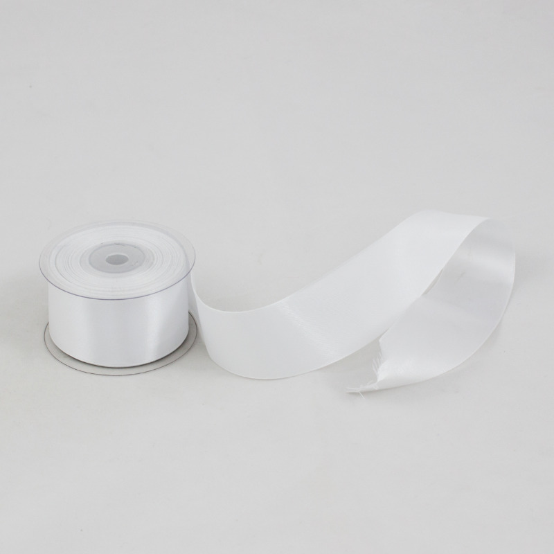 Fita de cetim 40mm  - Branco