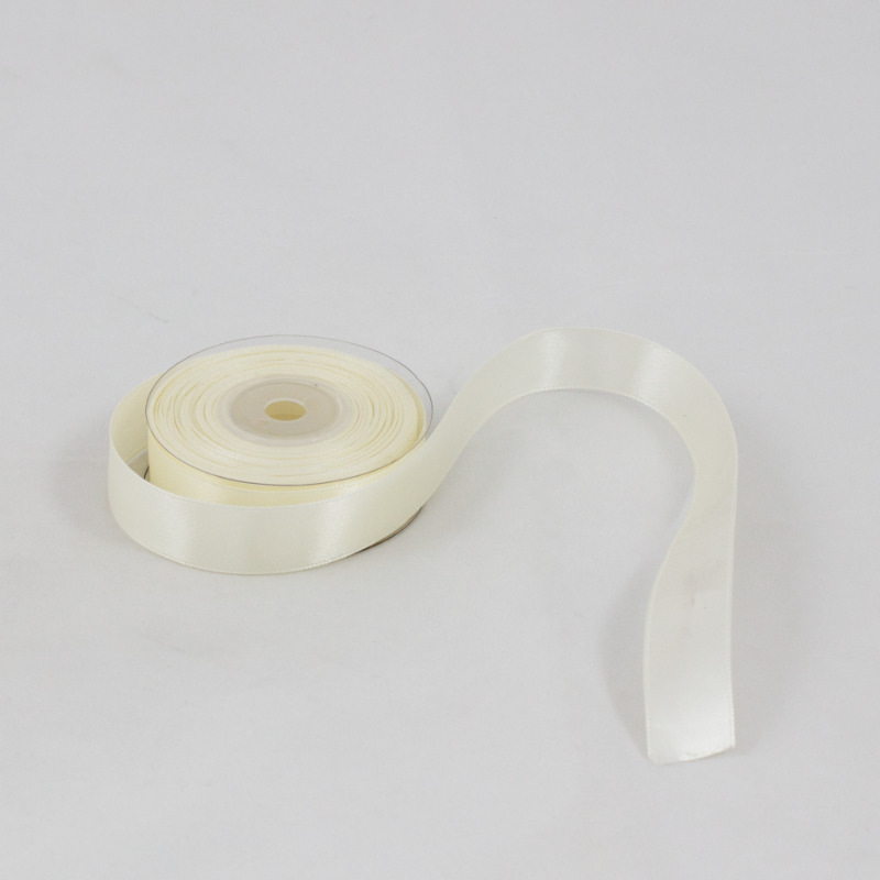 Fita de cetim 20mm  - Creme