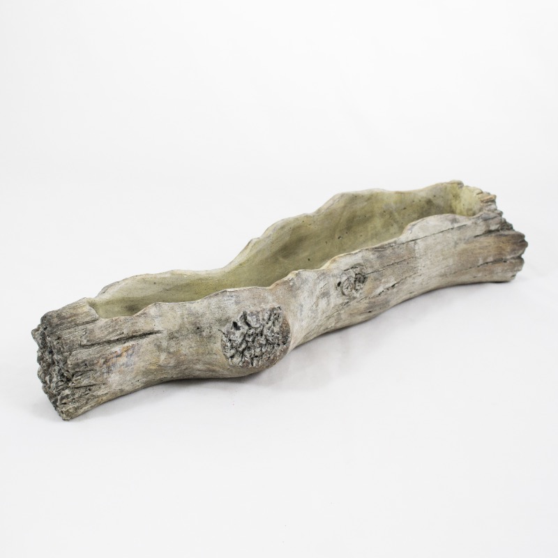 Base Cer&acirc;mica em forma de Tronco  - F