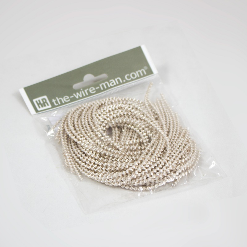 Arame Bouillon ZigZag 100gr  - Prata
