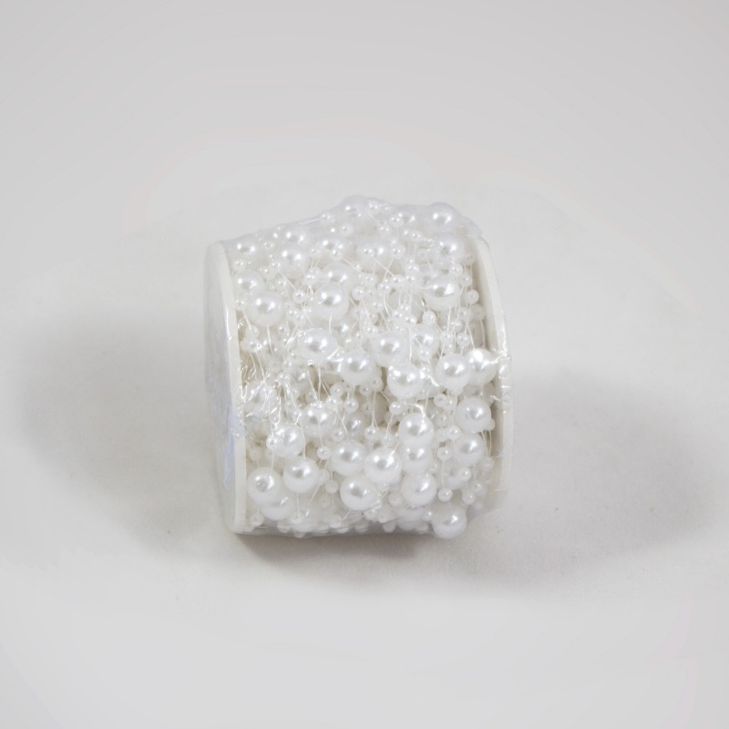 Perolas em Colar 3-8mm  - Branco