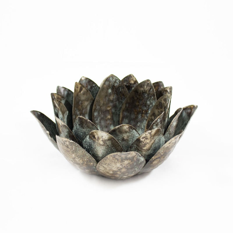 Nenufar Metalico  - 20 cm