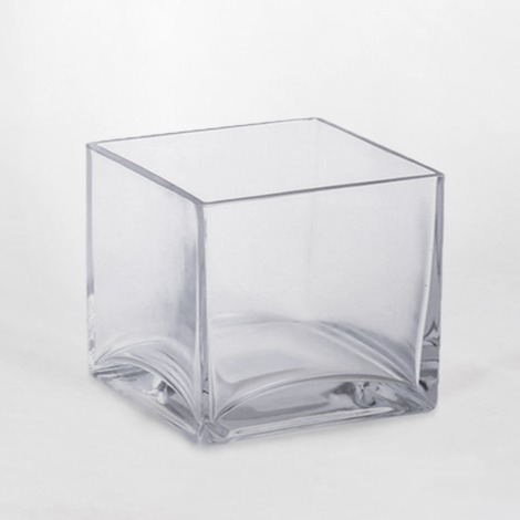 Cubo em Vidro  - 14cm