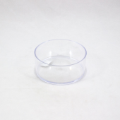 Vaso cilindrico em acrilico 150x65mm