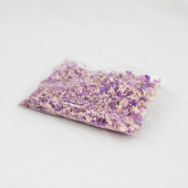 Aparas de madeira coloridas