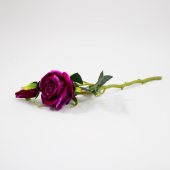 Rosa Artificial Aveludada