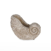 Base de cimento em forma de Caracol